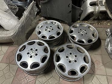 r20 28535: Литые Диски R 16 Mercedes-Benz, Комплект, отверстий - 5, Б/у — 2