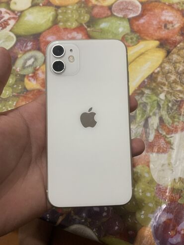 кара балта телефоны: IPhone 11, Б/у, 64 ГБ, Белый, 88 %