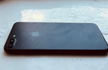 IPhone 7 Plus, Б/у, 32 ГБ, Black Titanium, Чехол, 100 %