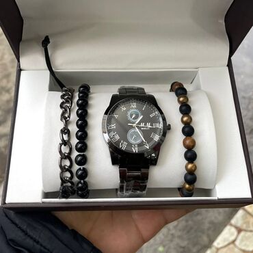 Saat dəstləri: Saat dəsti, rəng - Qara — 1