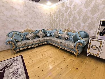 boru: Künc divan, Yeni, Açılmayan, Vеlur parça, Pulsuz çatdırılma — 2
