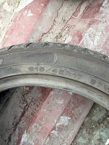 4 7: Шины 215 / 45 / R 17, Лето, Б/у, 1 шт, Легковые, Япония, GoodYear — 3