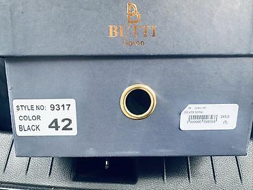 ayaqqabı icliyi: BUTTI Uomo kişi ayaqqabısı - Model: 9317 (NG AYK 9317-K) - Rəng: Qara — 2