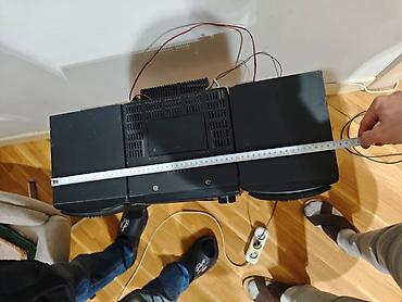 m5 disk: Sony mini Hi‑Fi musiqi mərkəzi – iki akustik səs kolonkasından ibarət — 5