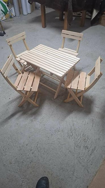 biljka papagaj: 04. Stocic 60×40 
Stolicice naslon 
Komplet 5800 — 1