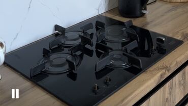 Кухонные плиты и варочные поверхности: Газовая, Механическое, Встраиваемая