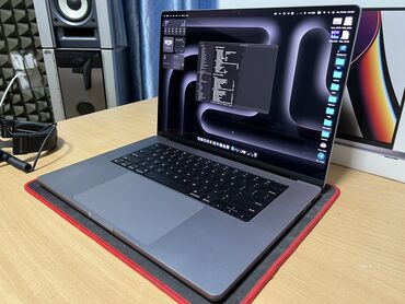 Ноутбуки: Ноутбук, Apple, 16 ГБ ОЗУ, Apple M1 Pro, 16 ", Б/у, Для работы, учебы, память SSD