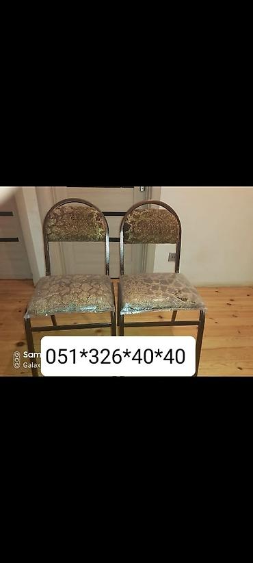 Masa və oturacaq dəstləri: Qonaq otağı üçün, Yeni, Dördbucaq masa, 4 stul — 25