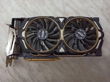 Видеокарты: Видеокарта, Б/у, MSI, GeForce GTX, 8 ГБ, Для ПК