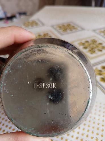 fincanlar: Fincanlar, rəng - Gümüşü, Metal, 1 əd, SSRİ — 2