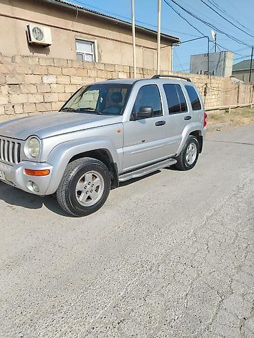 Jeep: Jeep Cherokee (Liberty) – gümüşü rəngli, 5 qapı, şəhər və yolsuzluq — 1