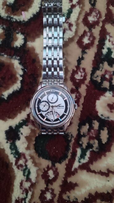 часы lapgo: Наручные часы Lincor, стальной корпус и браслет. Характеристики: -