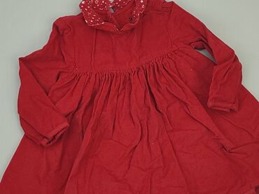 czerwona sukienka: Sukienka, So cute, 6-9 m, stan - Dobry