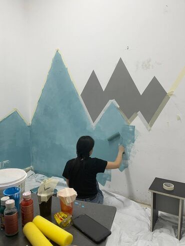 Другие услуги: Оформление декорации стен, разрисовки окон, Группа художников — 16