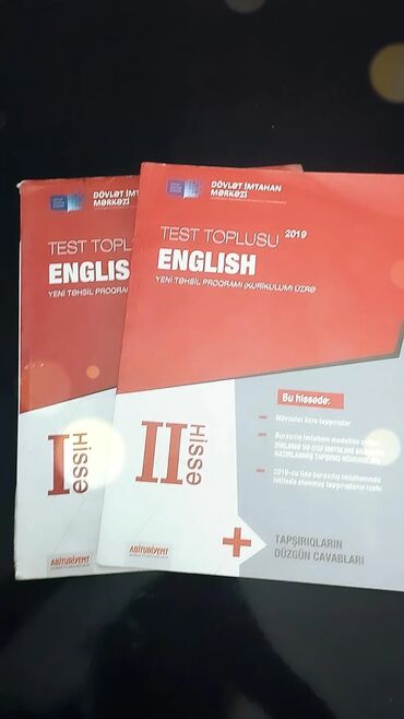kaspi ingilis dili test banki cavabları: English 5 azn
