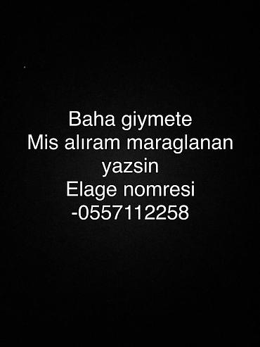 Xidmət: Mis qəbulu Təsvir: - Mis (mis kabellər, borular, lövhələr