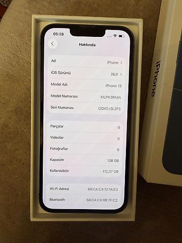 Apple iPhone: IPhone 13, 128 GB, Mavi, Face ID — 10