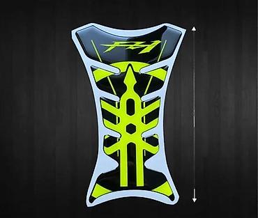 jake's marka: 3D Stikeri - YAMAHA FZ1 Tank pad - fluo žuta - 2060 📌 Opis: 3D — 1