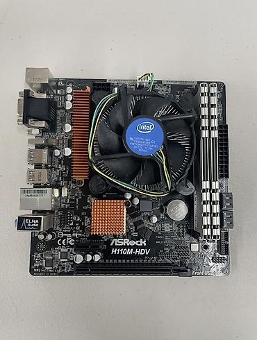 foxconn h61mxe: Ana Platası ASRock H110M-HDV, İşlənmiş — 1