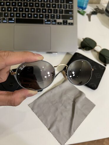 ray ban aviator: Продаю очки Ray Ban Gray Mirror Oval Sunglasses. Почти новые