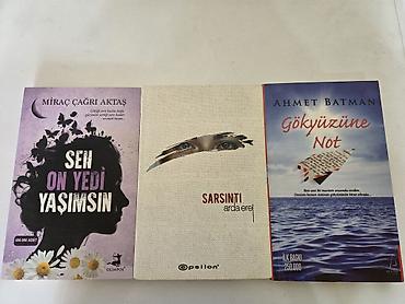 Kitab dəsti – 3 ədəd müasir türk ədəbiyyatı - Miraç Çağrı Aktaş –
