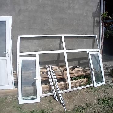 Ev və bağ: Plastik (PVC) qapı və pəncərə dəstləri 3 ədəd qapı 220sm×90sm — 4