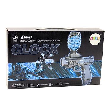 launch pad9: 🔫 Автоматический орбизный пистолет Glock — зеленый Стреляет мягкими — 3