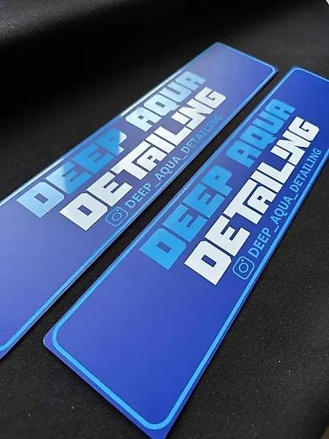 Delovi za motocikle: Ukrasne tablice - izrada ukrasnih tablica po želji- 1881 📌 opis: ne — 2