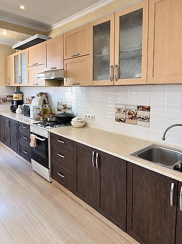 с подселением тунгуч: 3 комнаты, 82 м², Тунгуч мкр Элитка, 8 этаж, Дизайнерский ремонт — 4