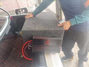 отопительные приборы: Автомобильный сабвуфер в корпусе с усилителем - Сабвуфер в