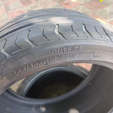 roland x6: İşlənmiş Şin 265 / 35 / R 18 — 4