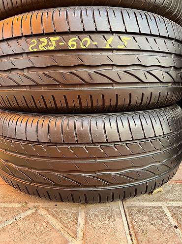 15 ключ: Шины 225 / 60 / R 15, Лето, Б/у, Пара, Германия, Bridgestone — 6