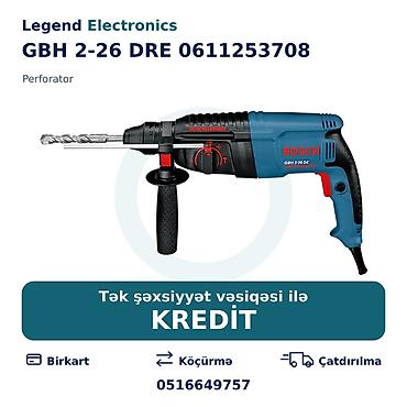 bosch perforatolar: Elan başlığı: Perforator GBH 2-26 DRE 0611253708 Elan mətni — 1