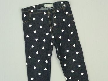 jeans legging: Legginsy, Primark, 12-18 m, stan - Bardzo dobry