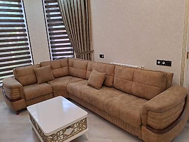 künc mebel: Künc divan dəsti - Damla firmasinin baha alinib.iwlenen otaqda — 3