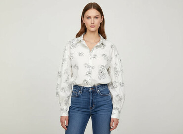 białe rajstopy 164: Reserved, Women`s shirt, size XS