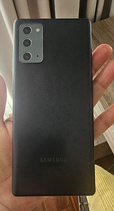 samsung 51: Samsung Galaxy Note20, 256 GB, rəng - Qara, Barmaq izi — 5