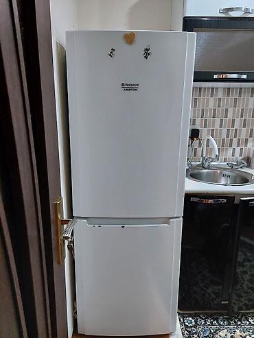 panasonic mikrodalgali soba: Yeni 2 qapılı Hotpoint Ariston Soyuducu Satılır, rəng - Ağ — 1