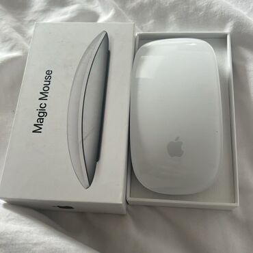 Modemlər və şəbəkə avadanlıqları: Apple Magic Mouse (ağ). Çox az istifade olunub, yeni kimidir - Qutu
