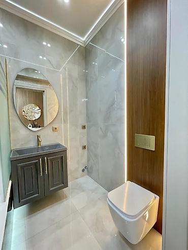 506: 3 комнаты, 104 м², Асанбай мкр Элитка, 9 этаж, Дизайнерский ремонт — 9