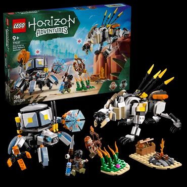 Игрушки: Lego Horizon 77037 Элой и Варл против Шелл-Уокера и Савтуза🪰