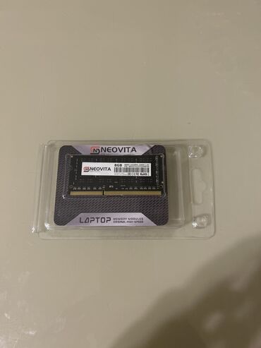 ram satisi: Operativ yaddaş (RAM) 8 GB, 1333 Mhz, DDR3, Noutbuk üçün, Yeni