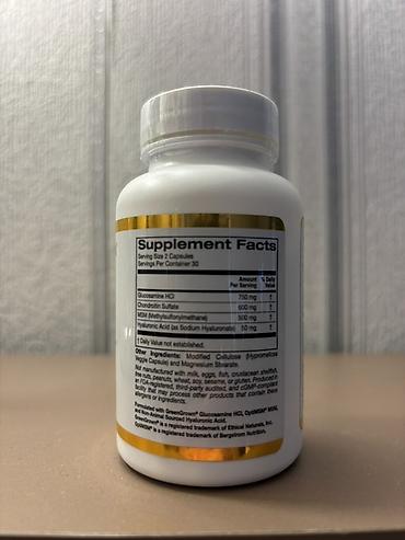 real mass gainer: Məhsul: California Gold Nutrition – Glucosamine, Chondroitin, MSM + — 2