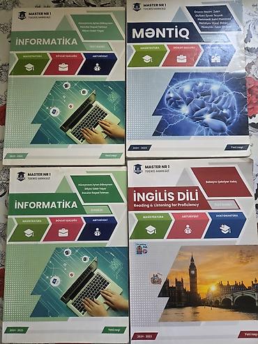 dim informatika 2025 pdf: MASTER NR1 Tədris Mərkəzinin 2024–2025 nəşrlərindən ibarət 4 kitab — 1