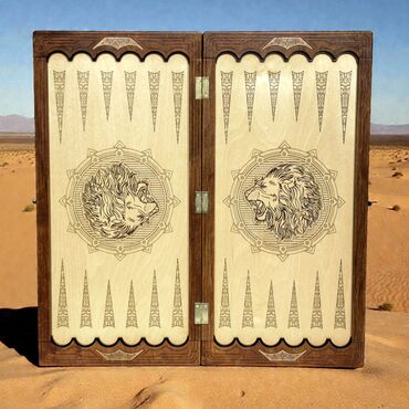 Нарды: Элегантные нарды "ЛЕО", с изображением льва, выполненные из дерева at lalafo.kg — 4 Нарды: Элегантные нарды "ЛЕО", с изображением льва, выполненные из дерева — 4