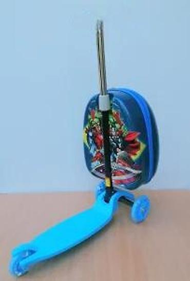 Trotineti, skejtbordovi i hoverbordovi: Dečiji trotinet sa integrisanim koferom, idealan za putovanja ili — 20