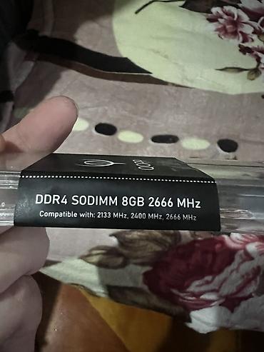 QOPP DDR4 SO-DIMM 8GB 2666 MHz noutbuk operativ yaddaşı - Tutum: 8 GB