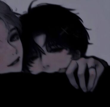Антикварные вазы: Məhsul: Qara–ağ və tünd tonlarda anime cütlüklər mövzusunda rəsm
