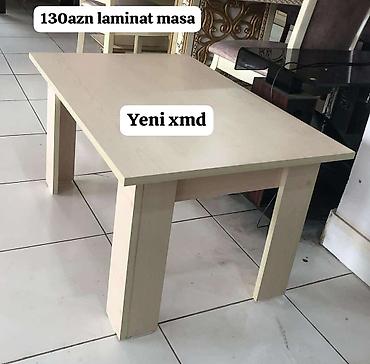Masa və oturacaq dəstləri: Yemək masası və stul dəstləri 1) Taxta üstlü klassik masa + 6 stul - — 27