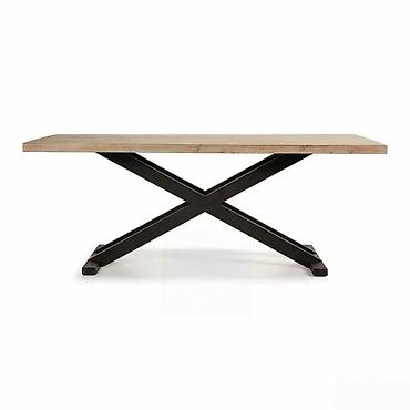 Antique Dining Tables: TRPEZARIJSKI STO DRVO-METAL NOV AKCIJA | IZRADA NAMESTAJA PO MERI — 4